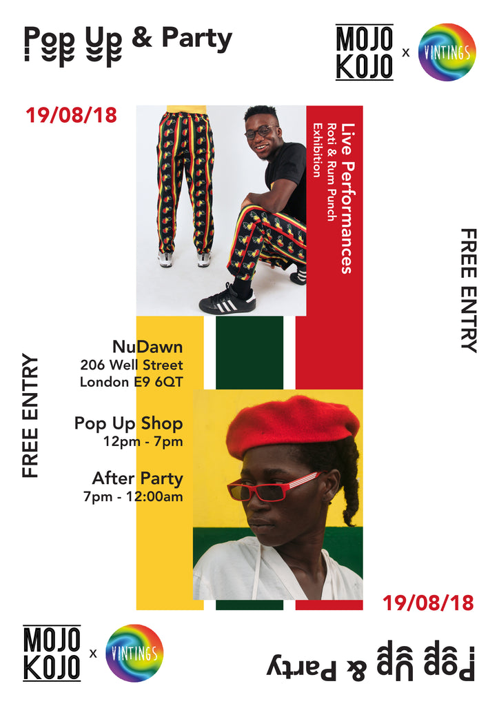 Pop Up & Party - 19/08/18